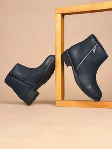 CLOG LONDON Women Block-Heeled Regular Boots