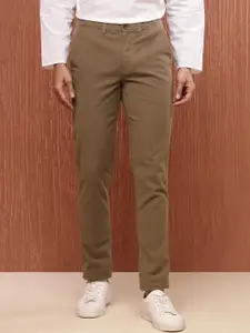 Fabindia Men Slim Fit Trousers