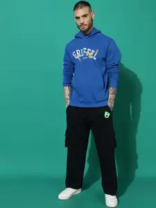 GRIFFEL  Men Printed Long Sleeves Mid-Rise Tracksuits