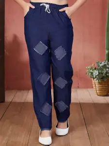 BAESD Girls High-Rise Highly Distressed Stretchable Jeans