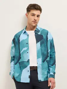 THE BEAR HOUSE Men Opaque Printed Casual Shirt