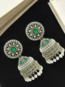 FEMMIBELLA Dome Shaped Jhumkas Earrings