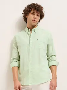 THE BEAR HOUSE Men Slim Fit Opaque Casual Shirt