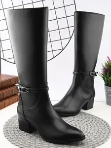 The Roadster Lifestyle Co Women Block Heeled Chelsea Boots