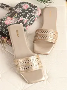 Anouk Women Embellished Open Toe Flats