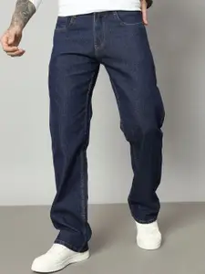 DENIMLOOK Men Relaxed Fit Stretchable Baggy Jeans