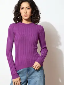 SASSAFRAS Women Ribbed Pullover