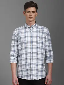 Louis Philippe Sport Men Slim Fit Opaque Checked Casual Shirt