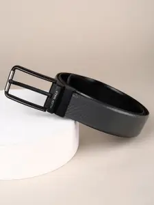 Allen Solly Men Textured Leather Formal Belt