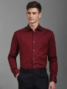 Louis Philippe Men Classic Opaque Printed Formal Shirt