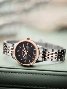 Sonata Women Dial & Bracelet Style Straps Analogue Watch 87076KM01