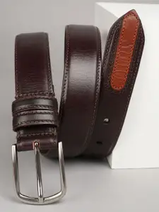 Allen Solly Men Textured Leather Belt