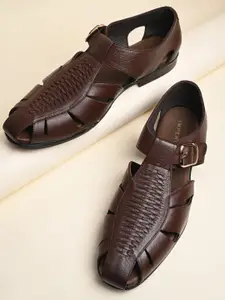 Regal Men Leather Shoe-Style Sandals