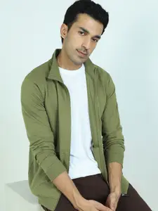 XYXX Men Antimicrobial Open Front Jacket