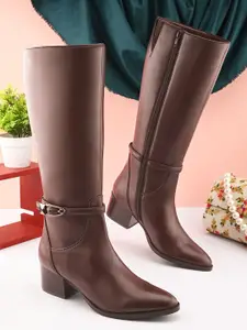 The Roadster Lifestyle Co Women Block Heeled Chelsea Boots