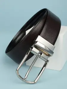 Van Heusen Men Textured Leather Reversible Formal Belt