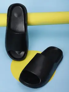 KAPYANSH Men Printed Rubber Sliders