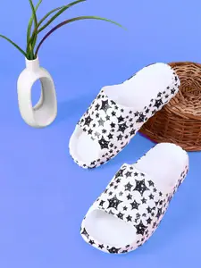 KAPYANSH Men Printed Rubber Sliders