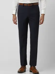 Van Heusen Men Mid-Rise Regular Fit Formal Trousers