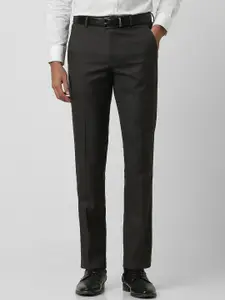 Van Heusen Men Slim Fit Mid-Rise Formal Trouser