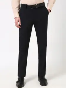 Peter England Men Slim Fit Formal Trousers