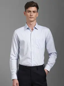 Louis Philippe Men Slim Fit Opaque Checked Formal Shirt