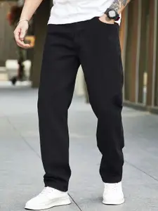 DENIMLOOK Men Relaxed Fit Stretchable Baggy Jeans