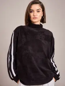 SASSAFRAS Women Colourblocked Sweatshirt