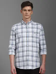 Louis Philippe Sport Men Slim Fit Opaque Checked Casual Shirt