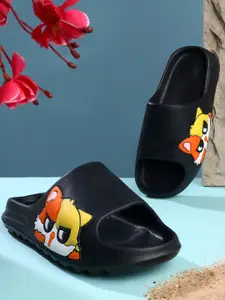 KAPYANSH Men Printed Rubber Sliders