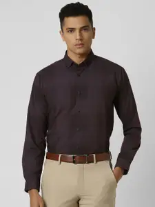 V Dot Men Slim Fit Opaque Printed Party Shirt