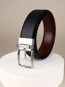 Van Heusen Men Textured Leather Reversible Formal Belt