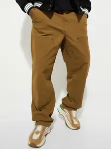 Max Urb_N Men Solid Loose Fit Cargos Carpenter Pants