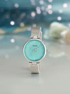 Sonata Women Dial & Stainless Steel Bracelet Style Straps Analogue Watch 87078SM02