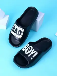 KAPYANSH Men Printed Rubber Sliders