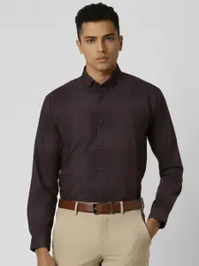 V Dot Men Slim Fit Opaque Printed Party Shirt