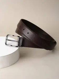 Allen Solly Men Textured Leather Formal Belt