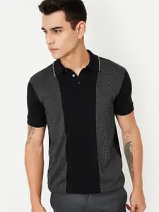 max Men Polo Collar Pockets T-shirt