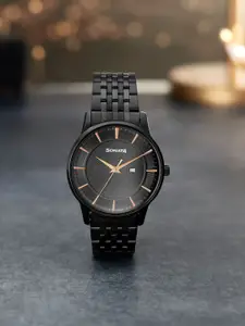 Sonata Men Dial & Bracelet Style Straps Analogue Watch 77153NM01