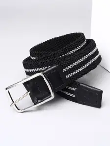 Allen Solly Men Striped Leather Reversible Belt