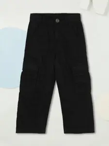 max Boys Mid-Rise Pure Cotton Regular Fit Cargos