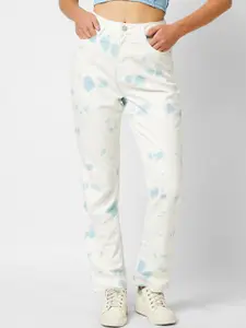 Kraus Jeans Women Straight Fit High-Rise Jeans