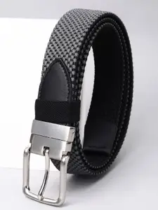 Allen Solly Men Textured Leather Reversible Belt