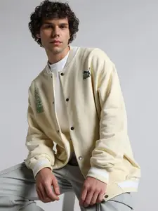 Puma SUPER Men Relaxed Fit Baseball Jacket