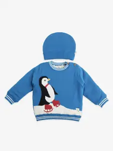 Ed-a-Mamma Baby Boys Cotton Printed Pullover