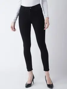 Miss Chase Women Slim Fit High-Rise Stretchable Jeans