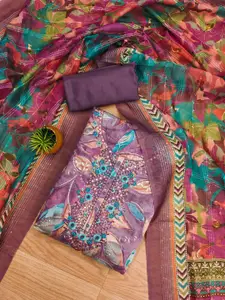 KIMISHA Printed Unstitched Dress Material