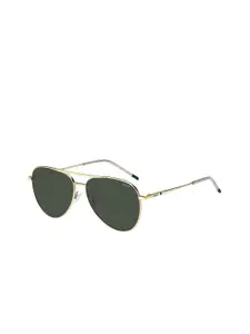 HUGO Men Aviator Sunglasses with UV Protected Lens-207436J5G59QT