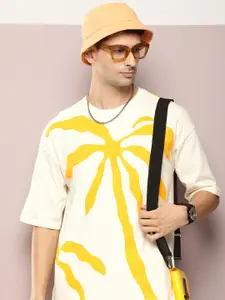 Kook N Keech Printed Drop-Shoulder Sleeves Pure Cotton T-shirt