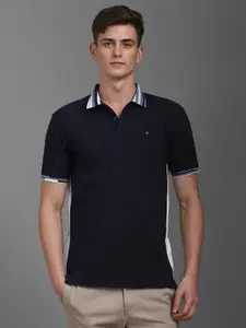 Louis Philippe Sport Men Polo Collar Slim Fit T-shirt